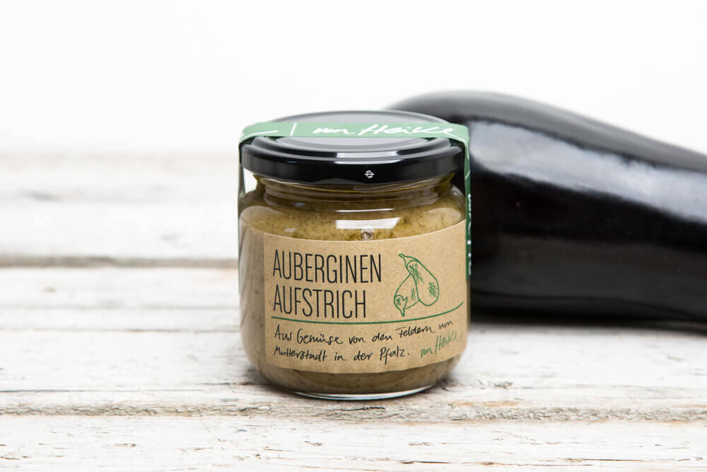 Brotaufstriche Auberginen Aufstrich