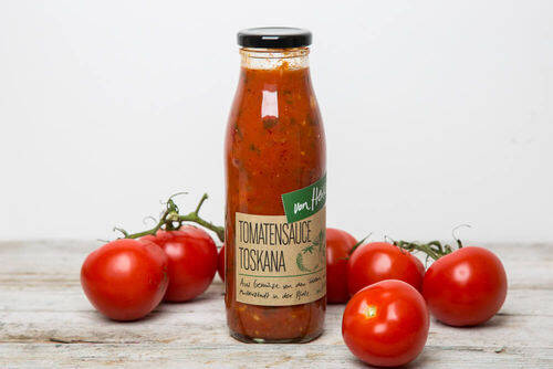 Saucen, Chutneys und Kompott Tomatensauce Toskana