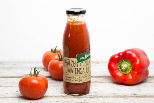 Saucen, Chutneys und Kompott Pfälzer Tomatensauce