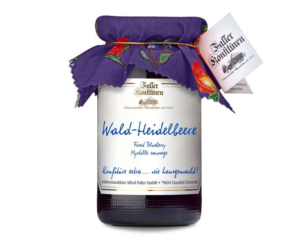 Faller Marmeladen Heidelbeer Konfitüre