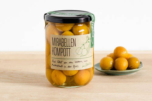 Saucen, Chutneys und Kompott Mirabellen Kompott