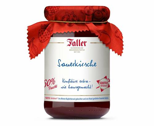 Faller Marmeladen Sauerkirsch Konfitüre