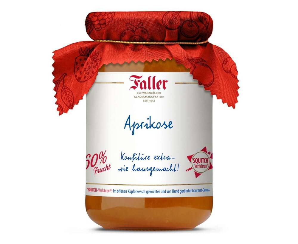 Faller Marmeladen Aprikosen Konfitüre